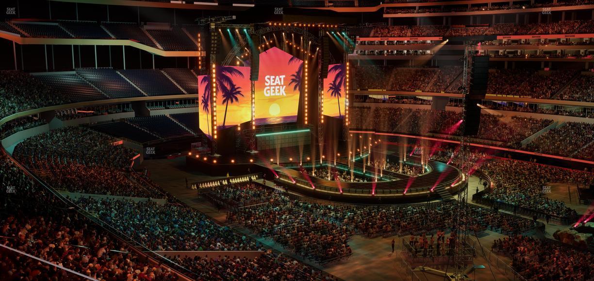 SoFi Stadium - Section Level 4 South West Suite 1 A Seat View