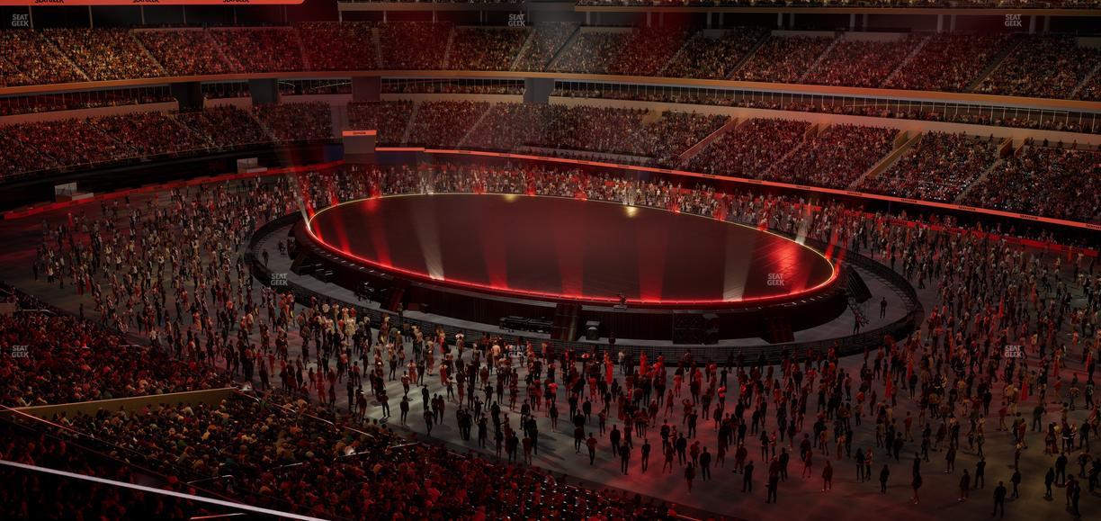 SoFi Stadium - Section Level 4 South West Suite 1 Seat View