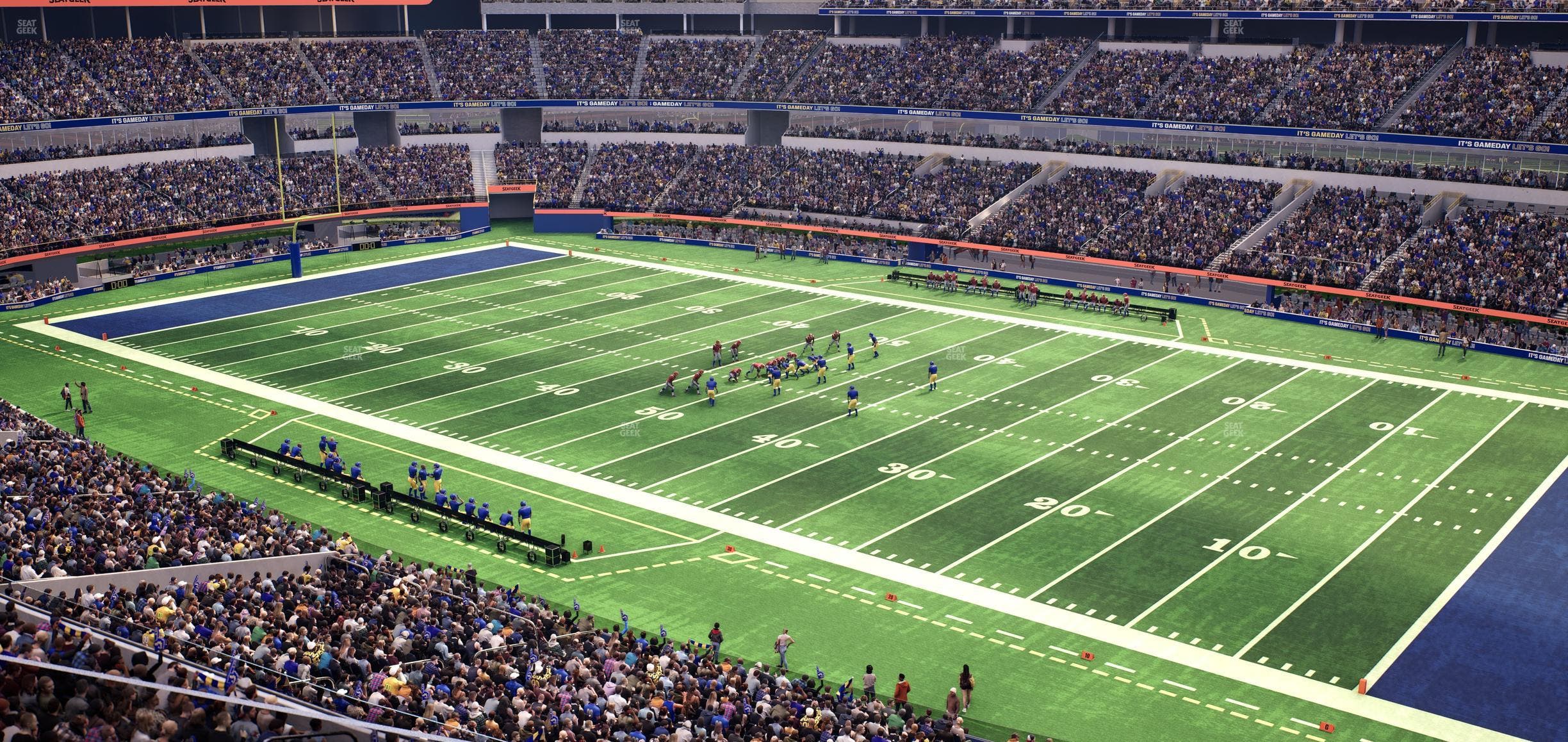 SoFi Stadium - Section Level 4 South West Suite 1 Seat View
