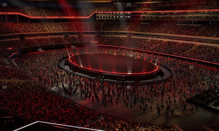 SoFi Stadium - Section Level 4 South West Suite 2 A Seat View