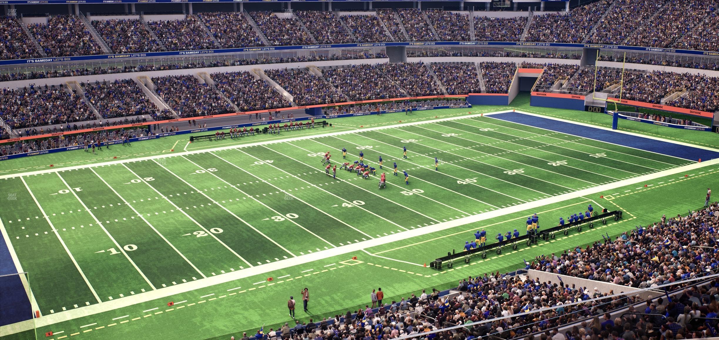 SoFi Stadium - Section Level 4 West Suite 1 Seat View