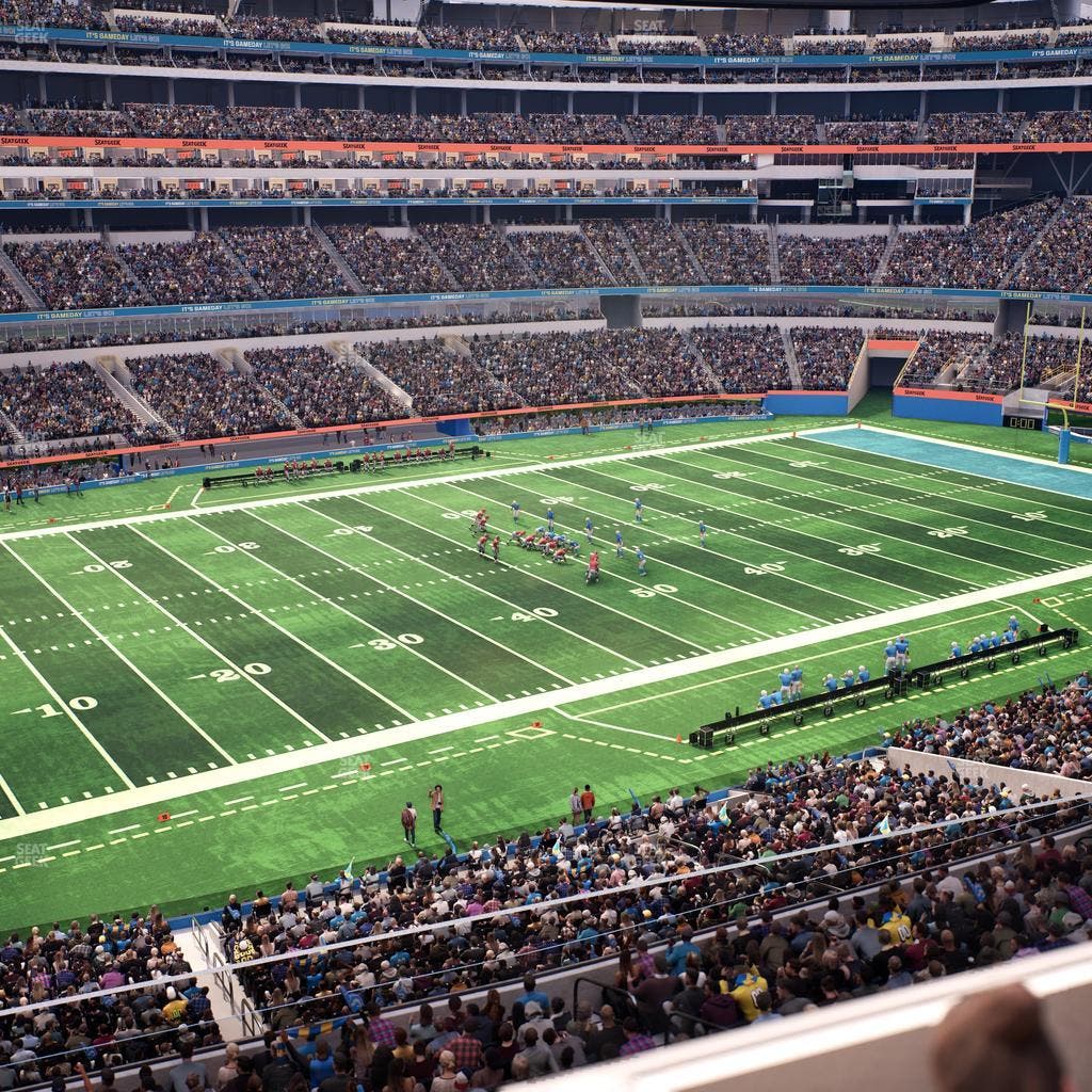 SoFi Stadium - Section Level 4 West Suite 1 Seat View