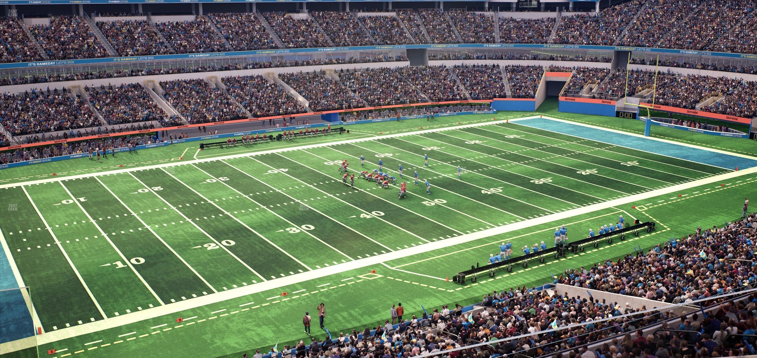 SoFi Stadium - Section Level 4 West Suite 1 Seat View