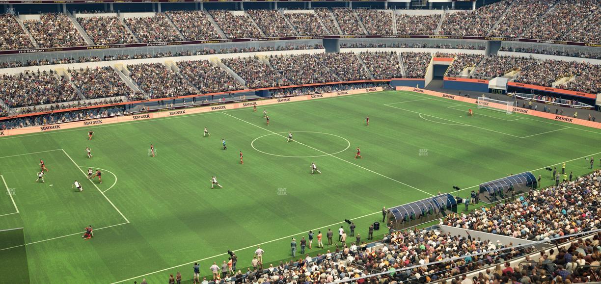 SoFi Stadium - Section Level 4 West Suite 1 Seat View