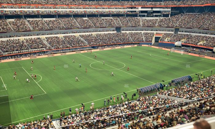 SoFi Stadium - Section Level 4 West Suite 1 Seat View