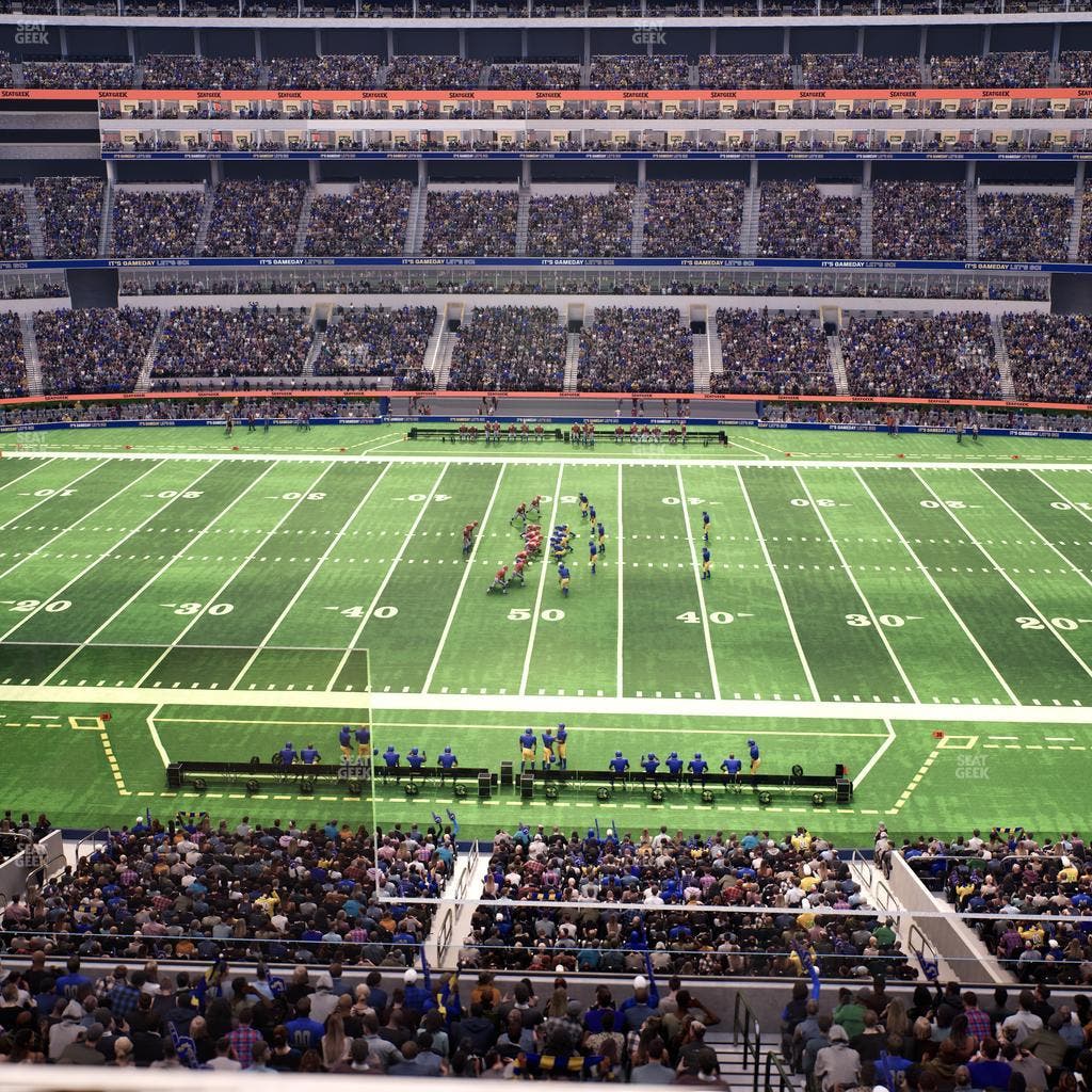 SoFi Stadium - Section Level 4 West Suite 10 Seat View