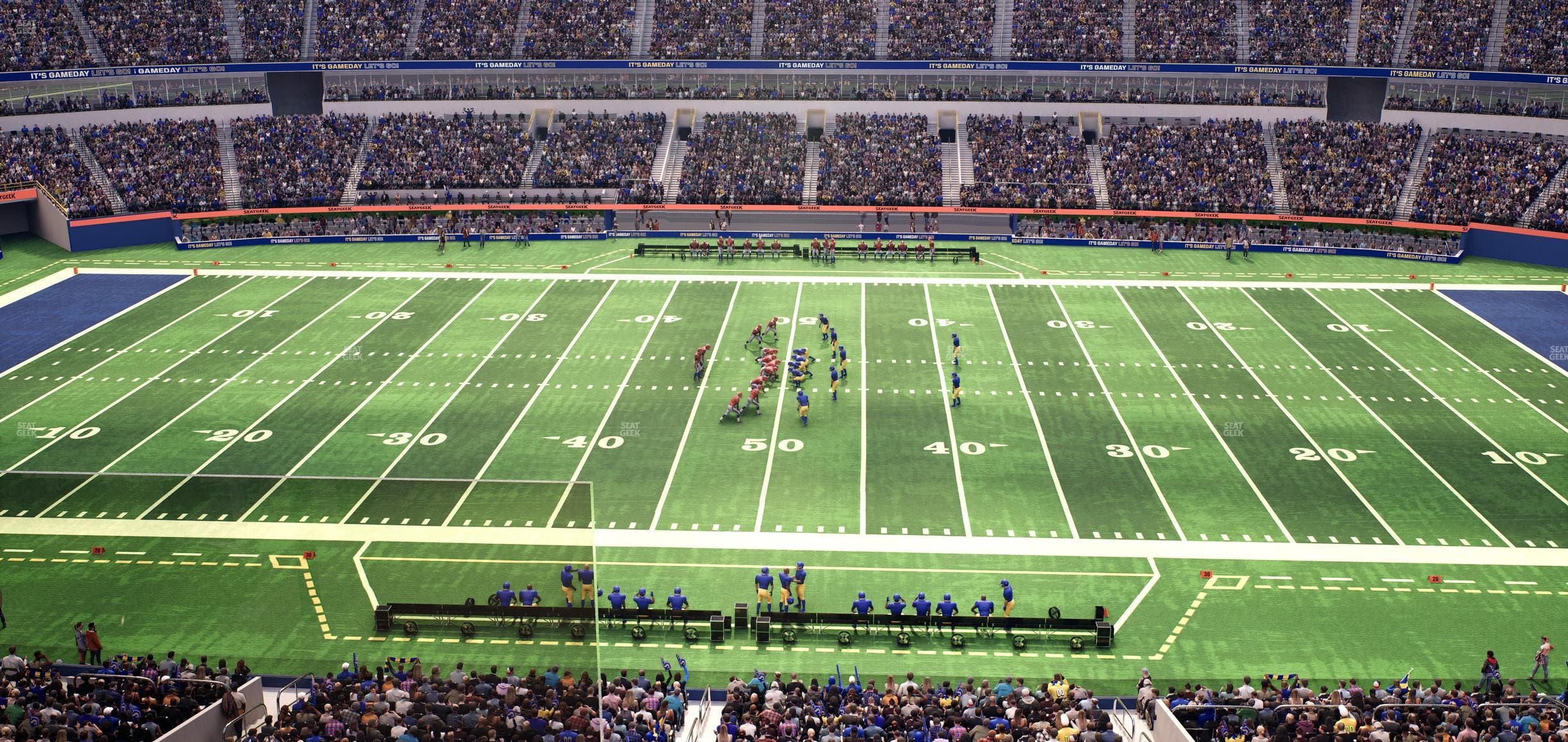 SoFi Stadium - Section Level 4 West Suite 10 Seat View