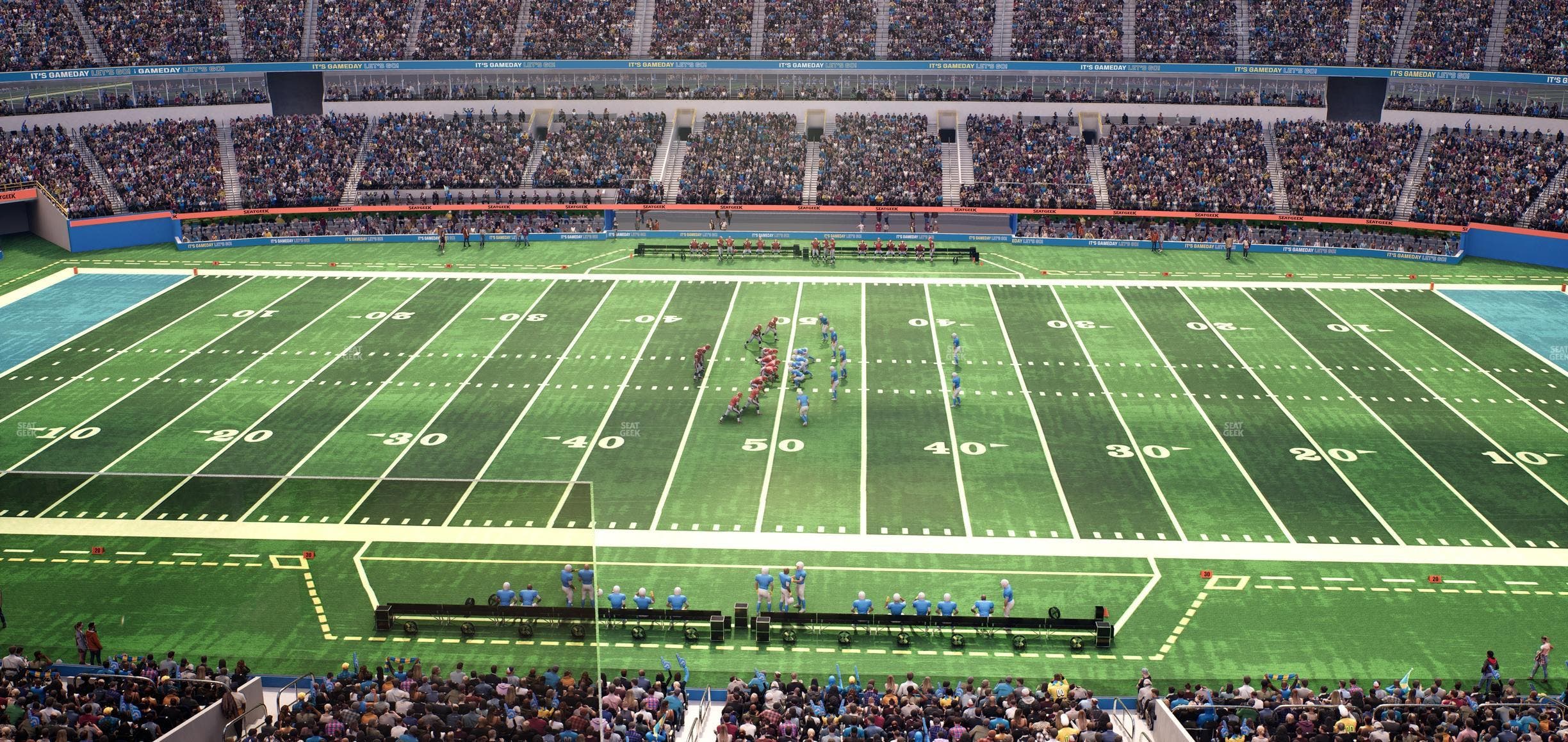 SoFi Stadium - Section Level 4 West Suite 10 Seat View