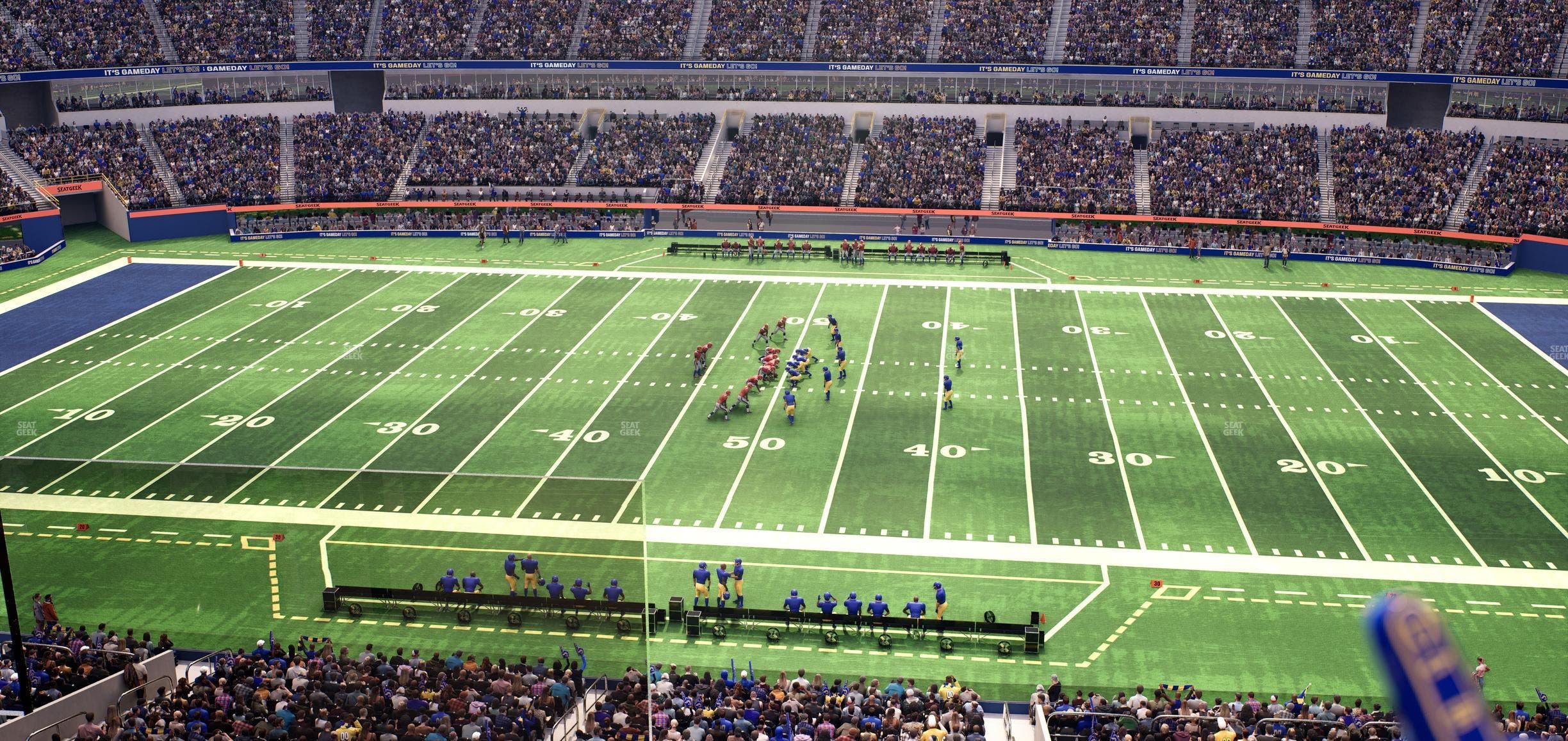 SoFi Stadium - Section Level 4 West Suite 11 Seat View