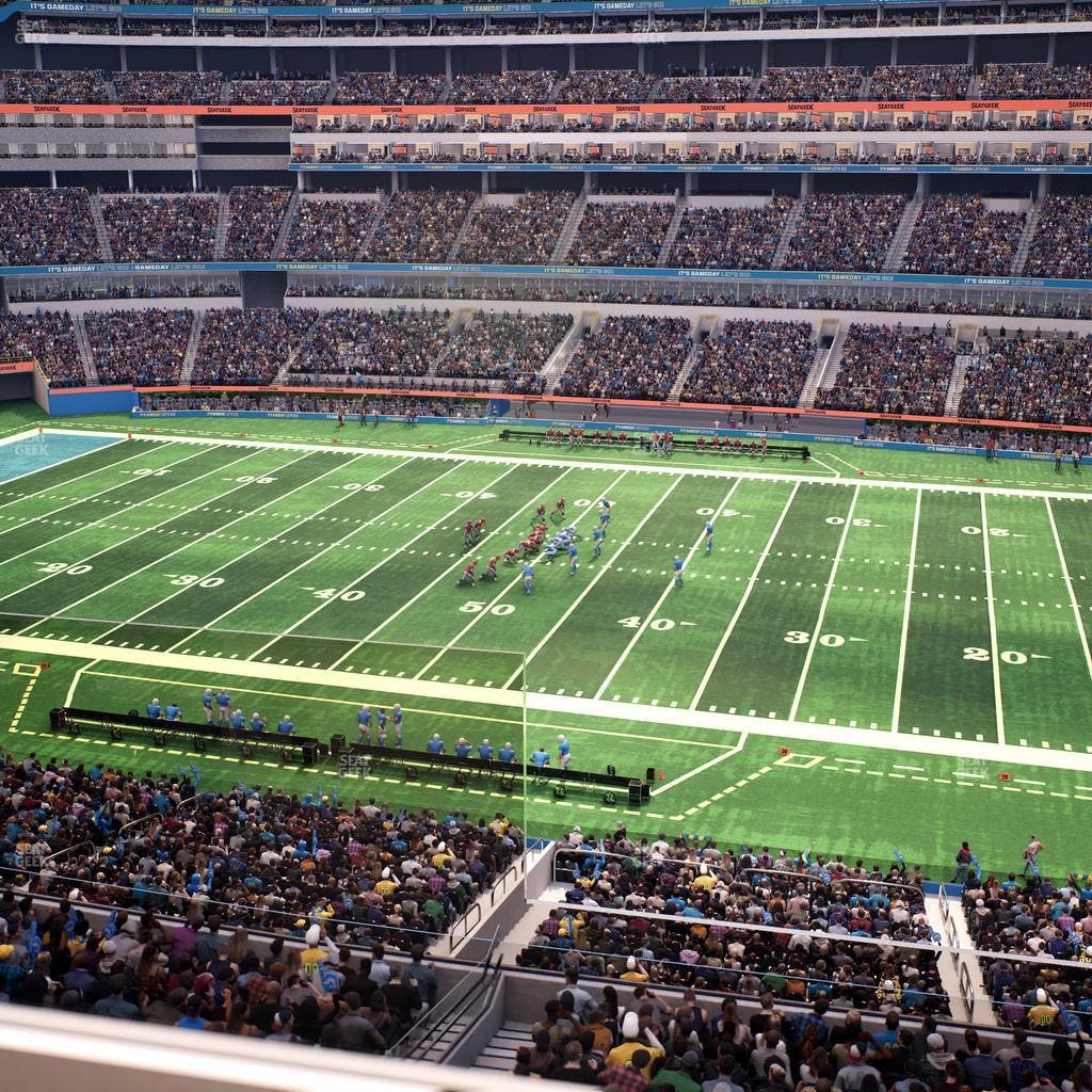 SoFi Stadium - Section Level 4 West Suite 13 Seat View