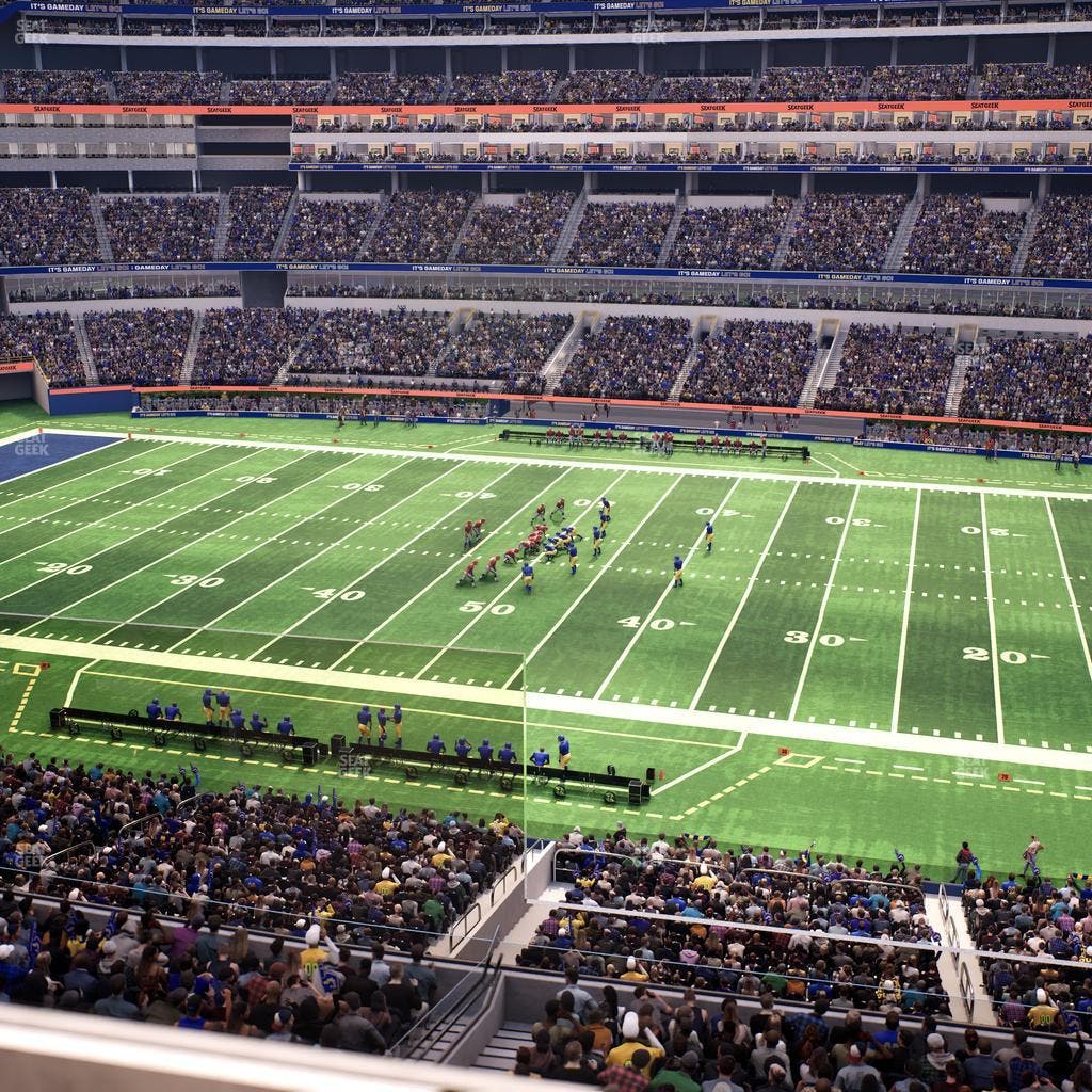 SoFi Stadium - Section Level 4 West Suite 13 Seat View