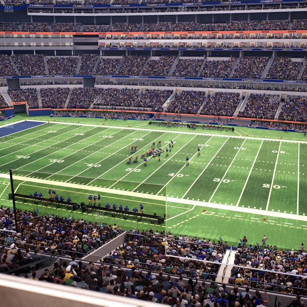 SoFi Stadium - Section Level 4 West Suite 14 Seat View