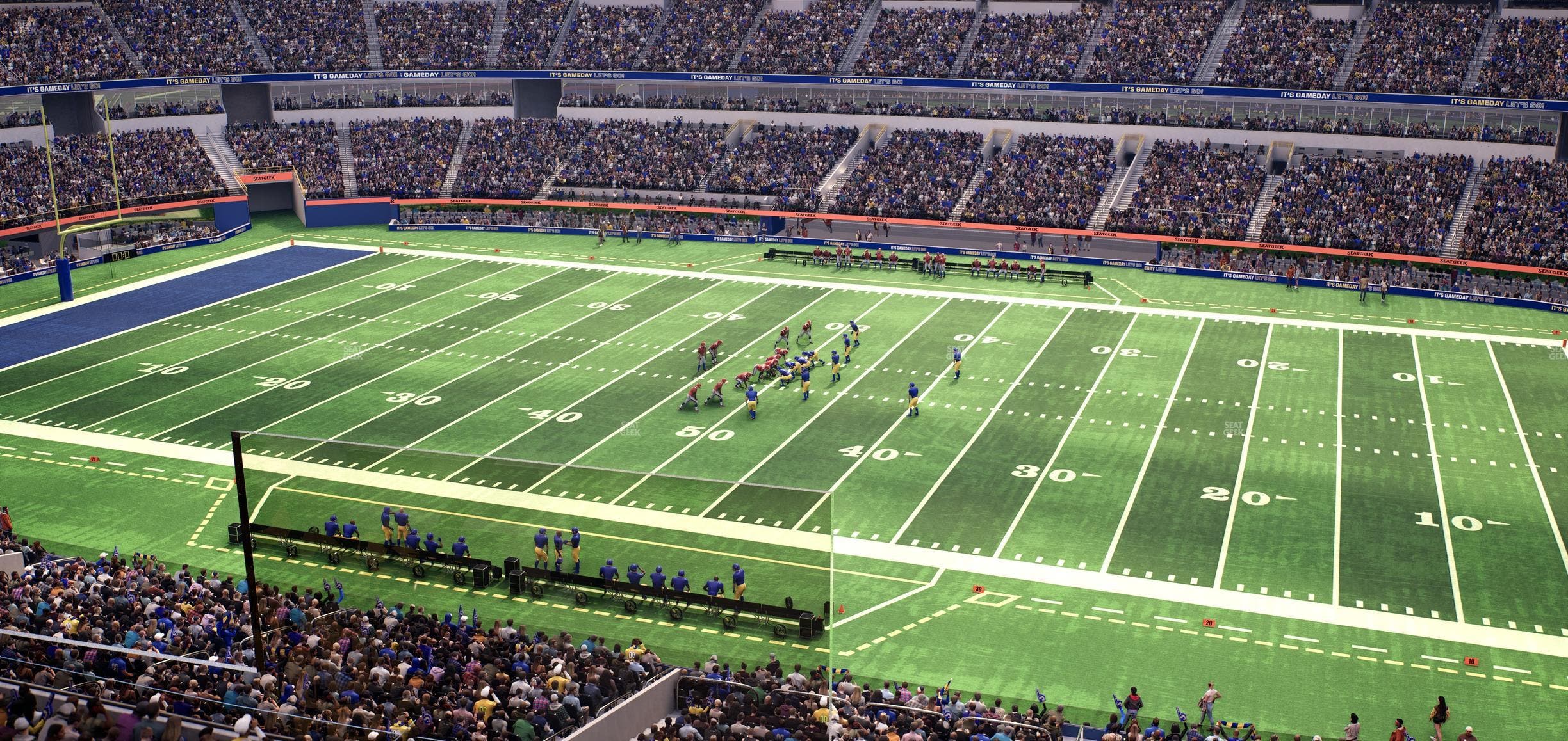SoFi Stadium - Section Level 4 West Suite 14 Seat View