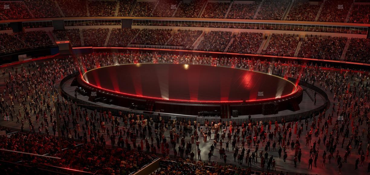 SoFi Stadium - Section Level 4 West Suite 14 Seat View