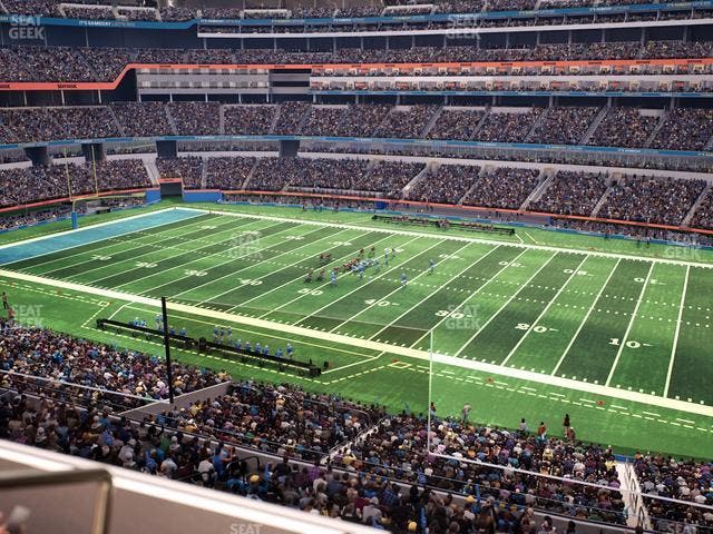 SoFi Stadium - Section Level 4 West Suite 16 Seat View