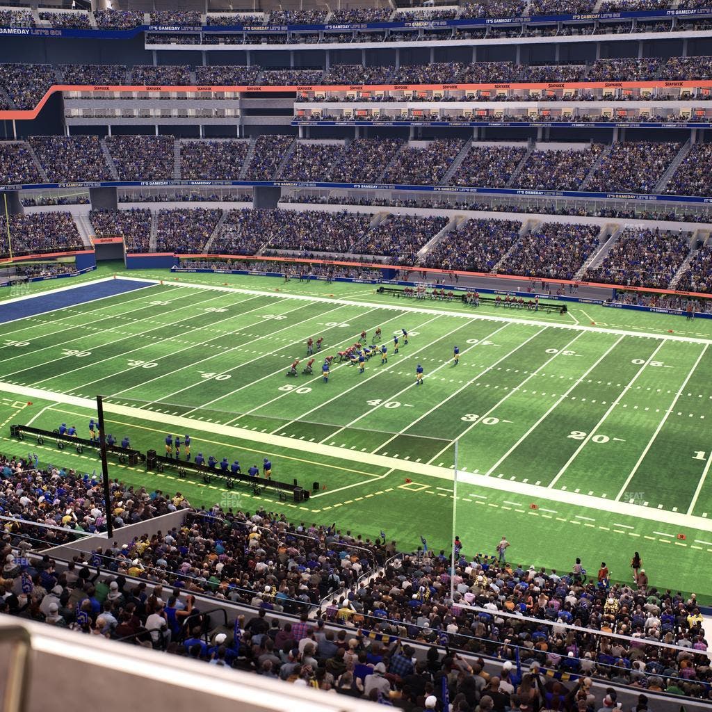 SoFi Stadium - Section Level 4 West Suite 16 Seat View