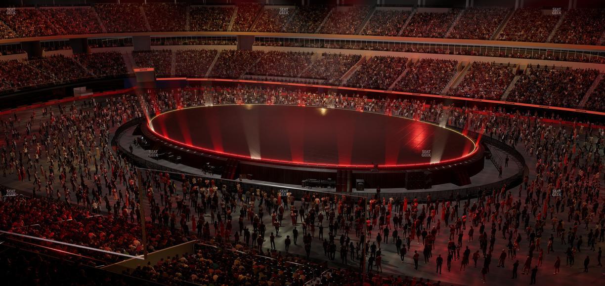 SoFi Stadium - Section Level 4 West Suite 16 Seat View