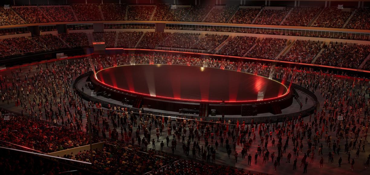 SoFi Stadium - Section Level 4 West Suite 17 Seat View