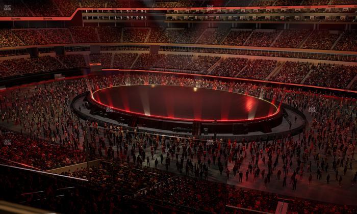 SoFi Stadium - Section Level 4 West Suite 17 Seat View