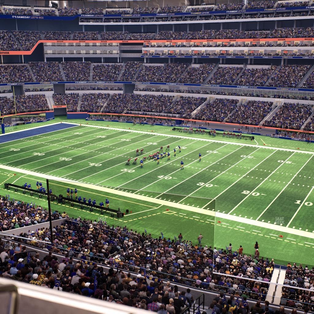 SoFi Stadium - Section Level 4 West Suite 17 Seat View