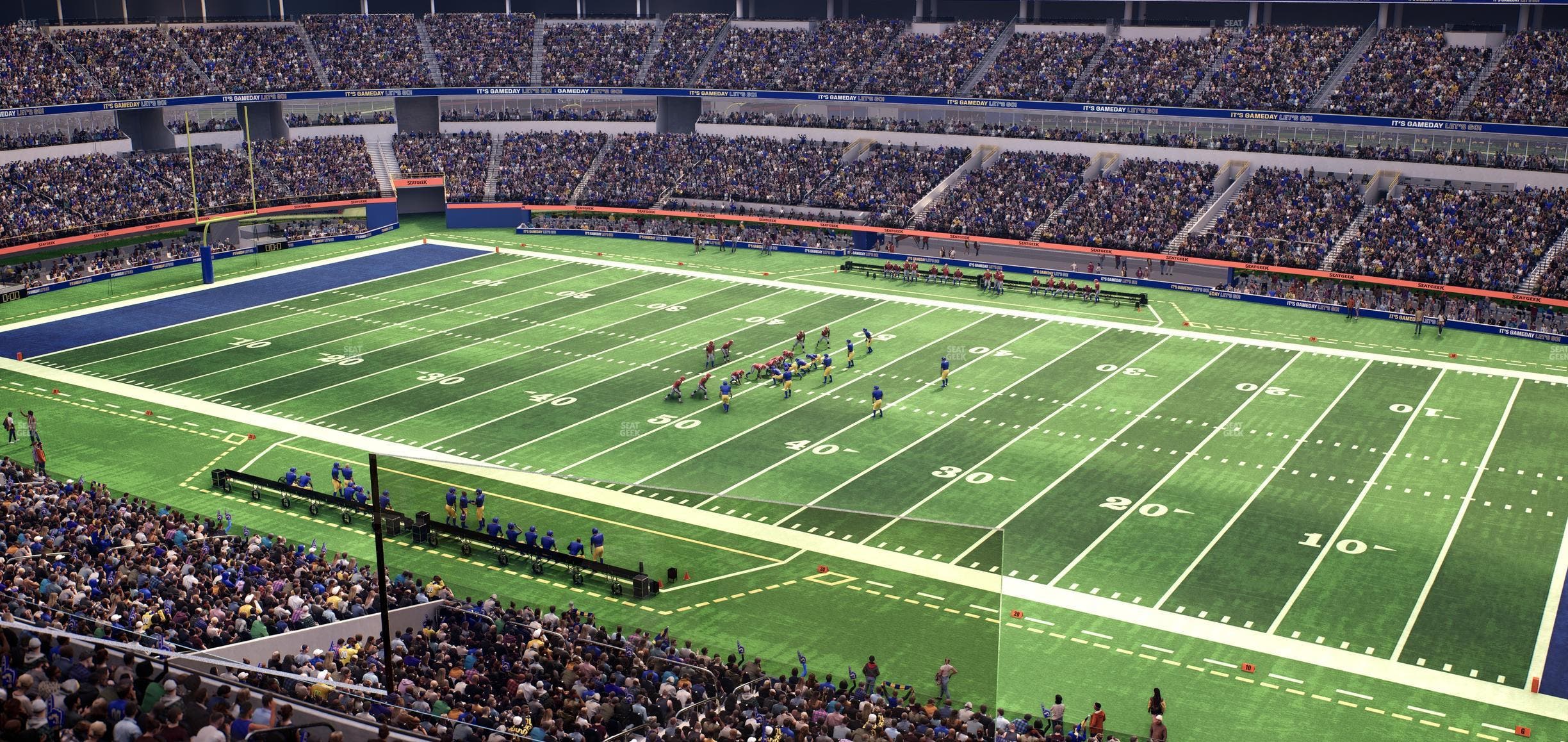 SoFi Stadium - Section Level 4 West Suite 17 Seat View