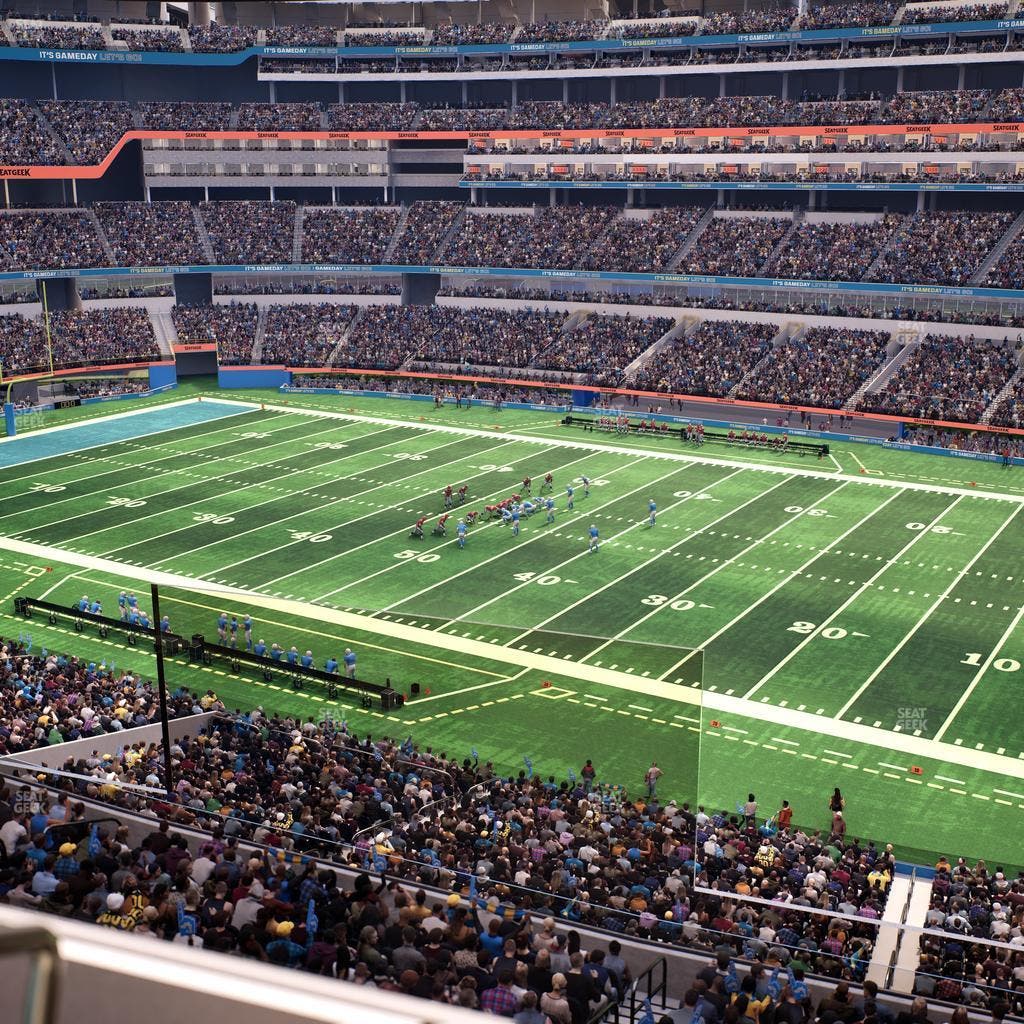 SoFi Stadium - Section Level 4 West Suite 17 Seat View