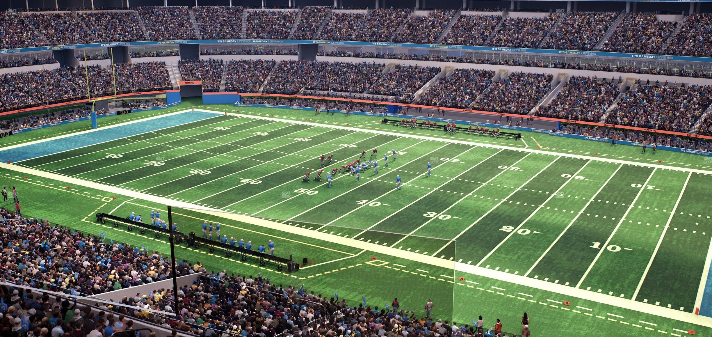 SoFi Stadium - Section Level 4 West Suite 17 Seat View