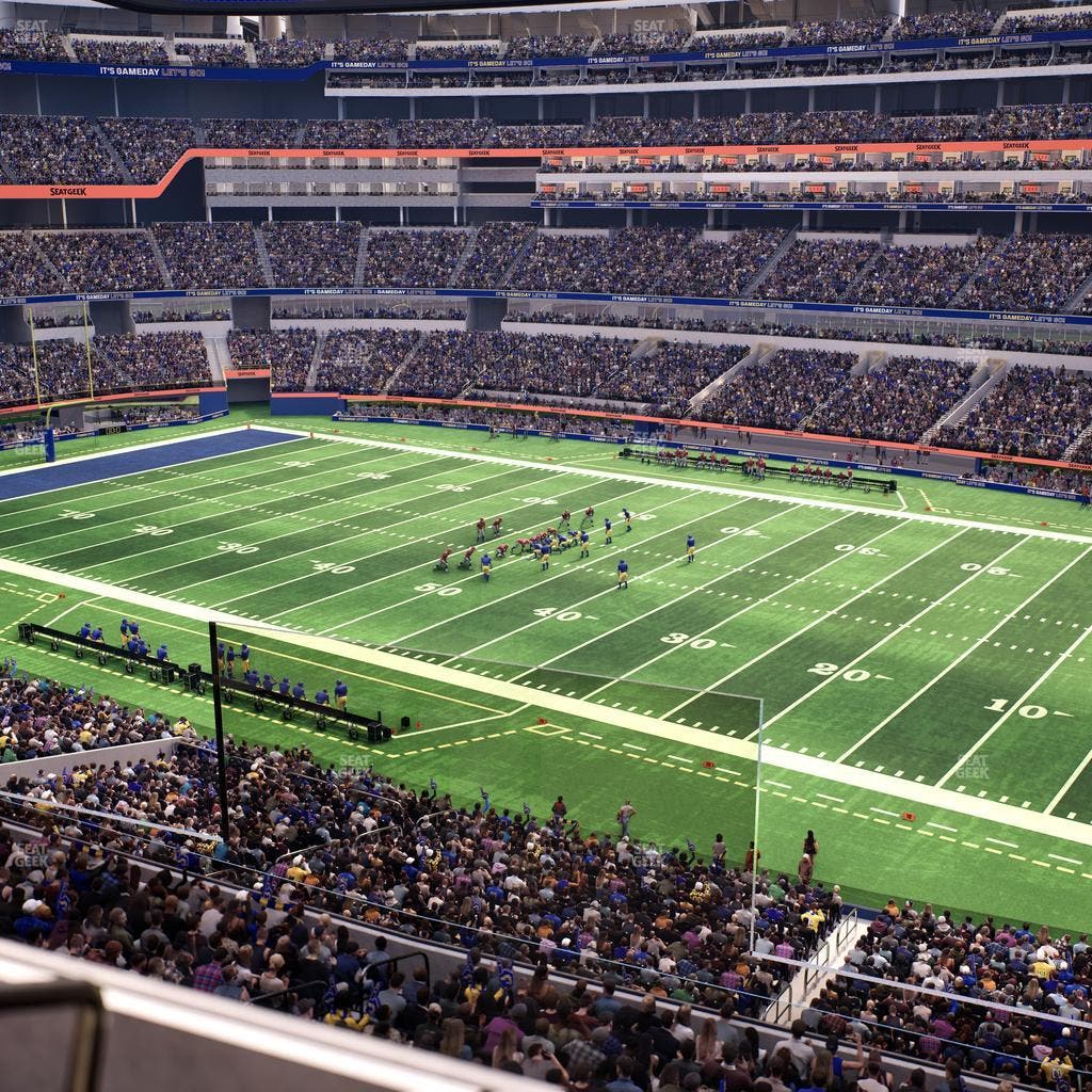 SoFi Stadium - Section Level 4 West Suite 18 Seat View