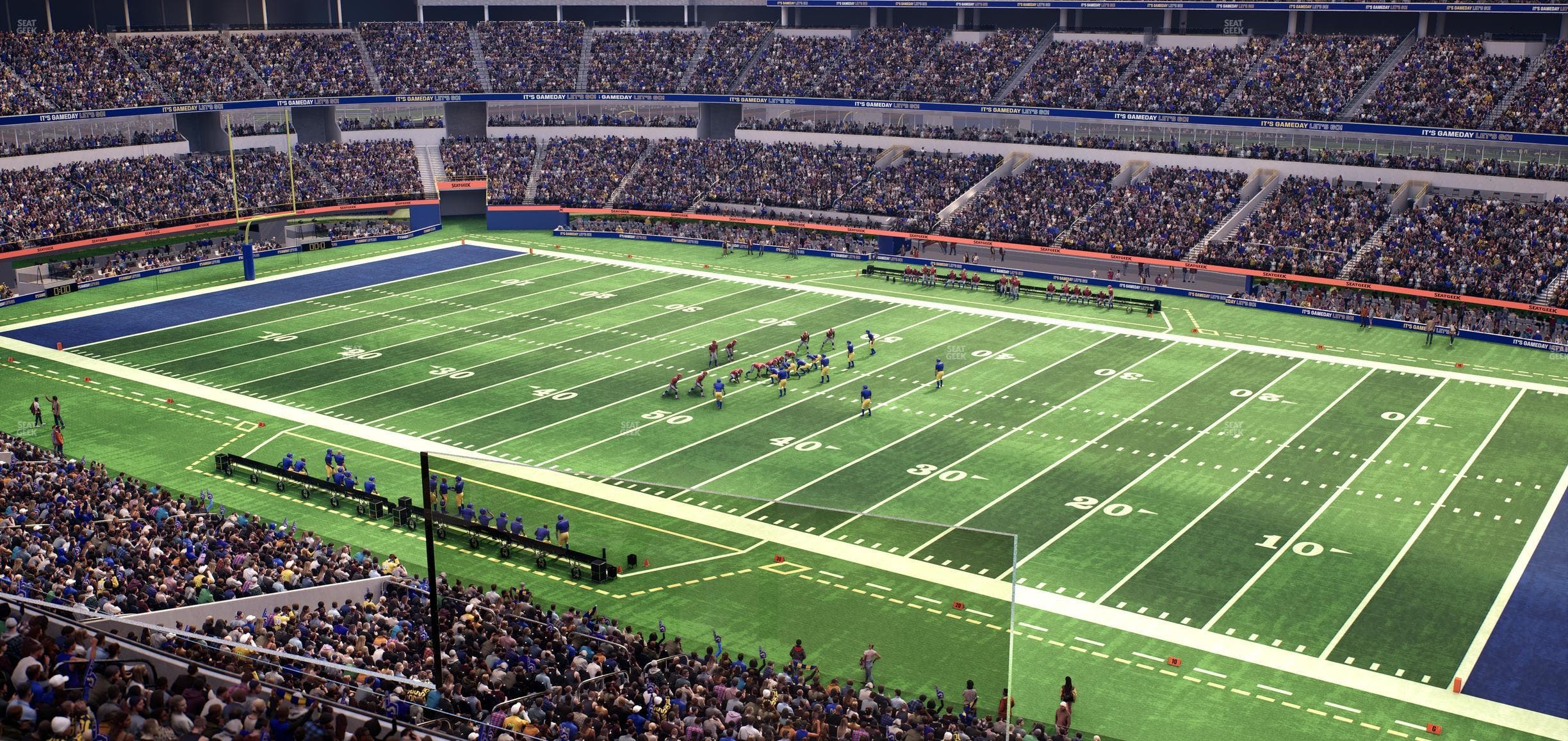 SoFi Stadium - Section Level 4 West Suite 18 Seat View