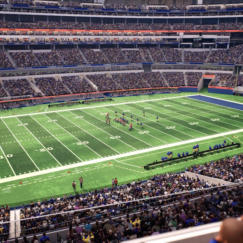 SoFi Stadium - Section Level 4 West Suite 2 Seat View
