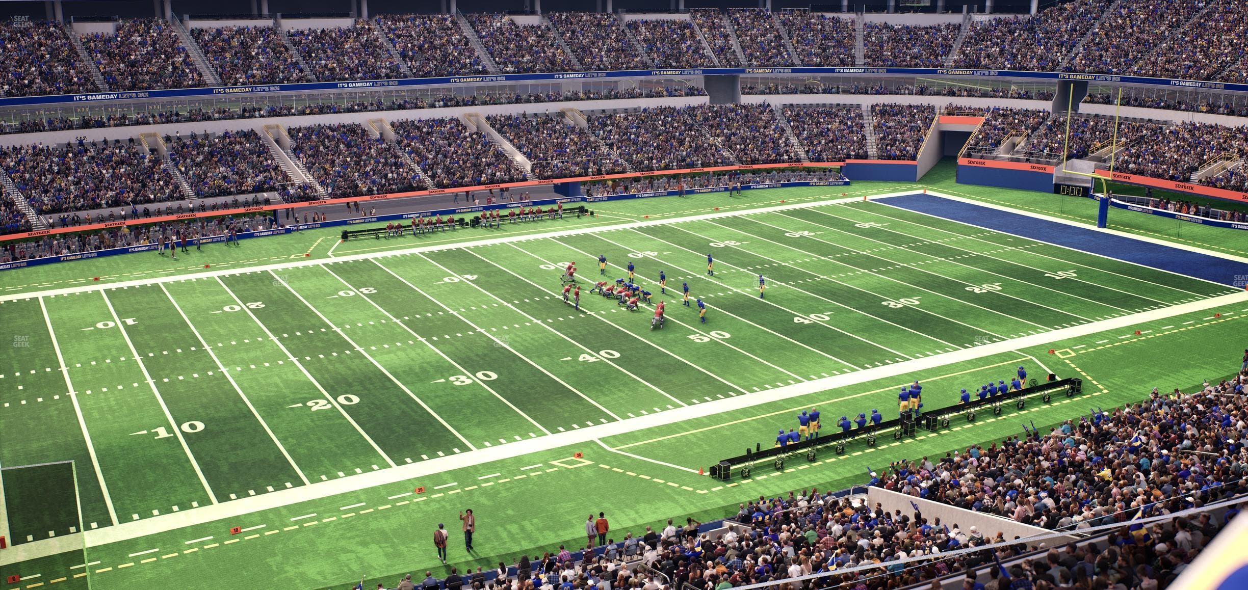 SoFi Stadium - Section Level 4 West Suite 2 Seat View