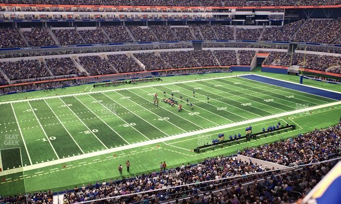 SoFi Stadium - Section Level 4 West Suite 2 Seat View