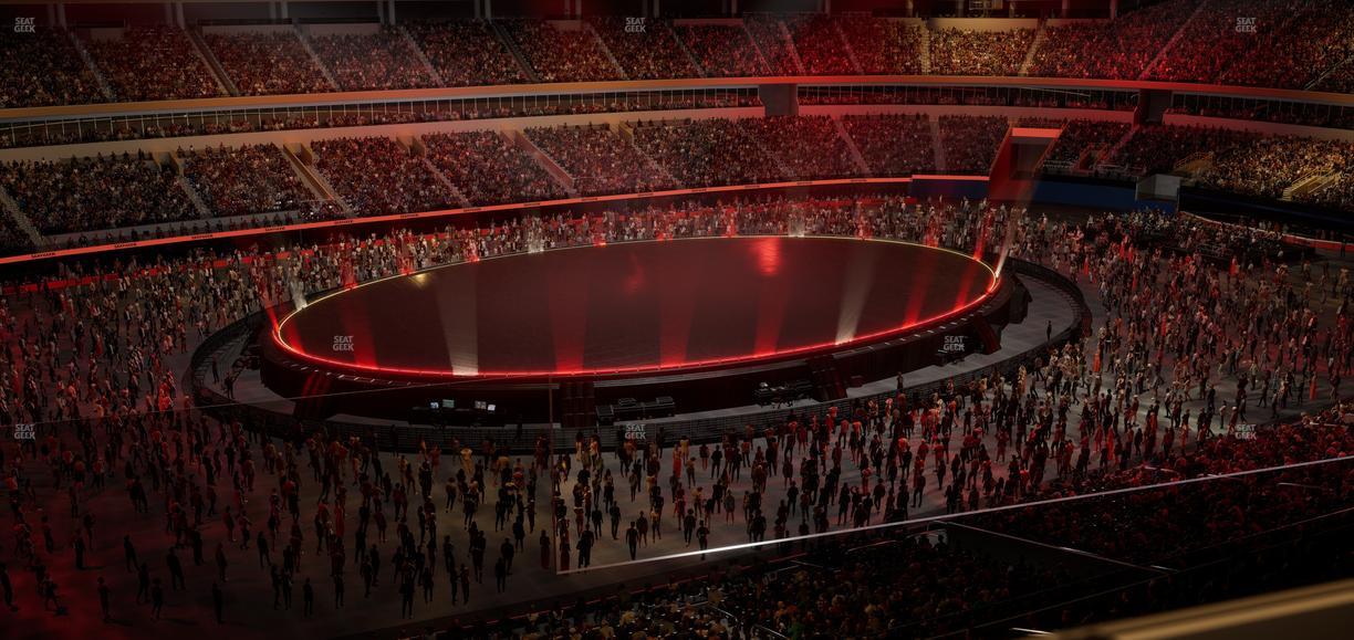 SoFi Stadium - Section Level 4 West Suite 2 Seat View