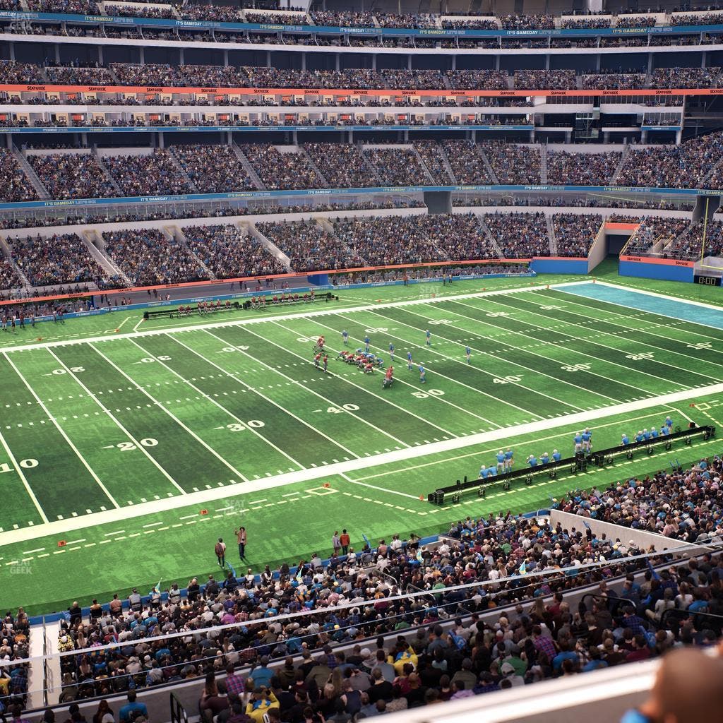 SoFi Stadium - Section Level 4 West Suite 2 Seat View