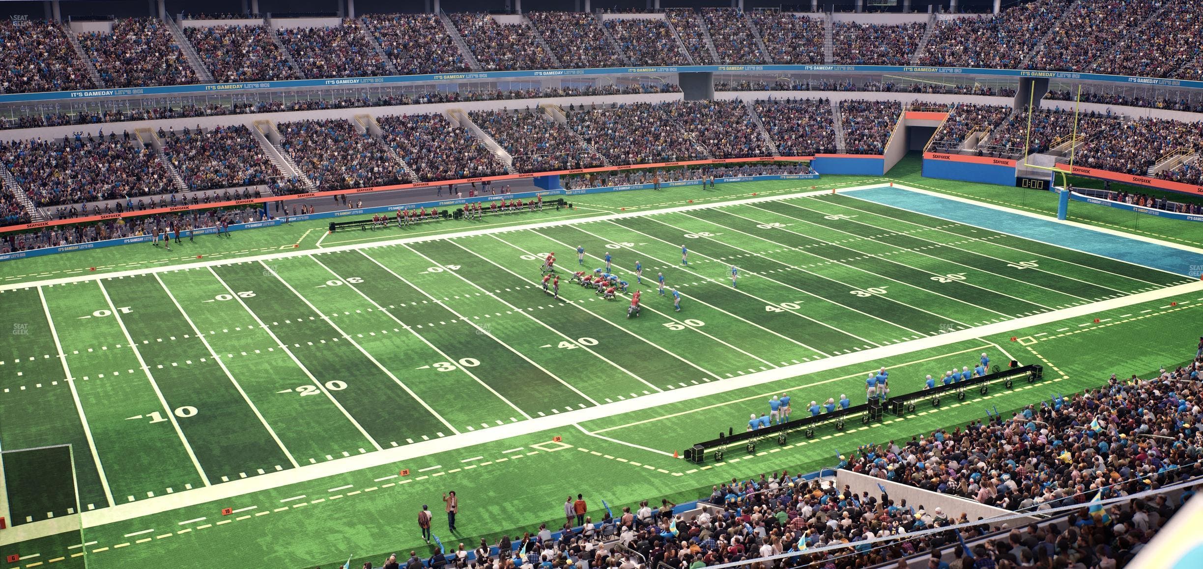 SoFi Stadium - Section Level 4 West Suite 2 Seat View