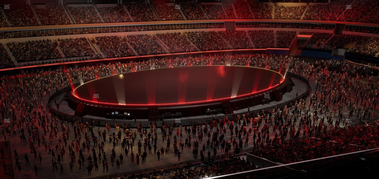 SoFi Stadium - Section Level 4 West Suite 3 Seat View