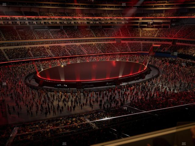 SoFi Stadium - Section Level 4 West Suite 3 Seat View