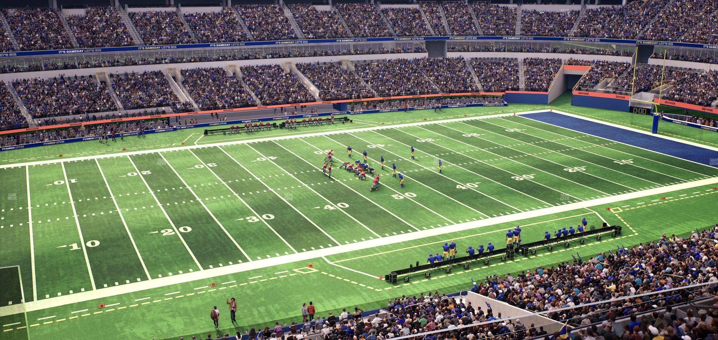 SoFi Stadium - Section Level 4 West Suite 3 Seat View