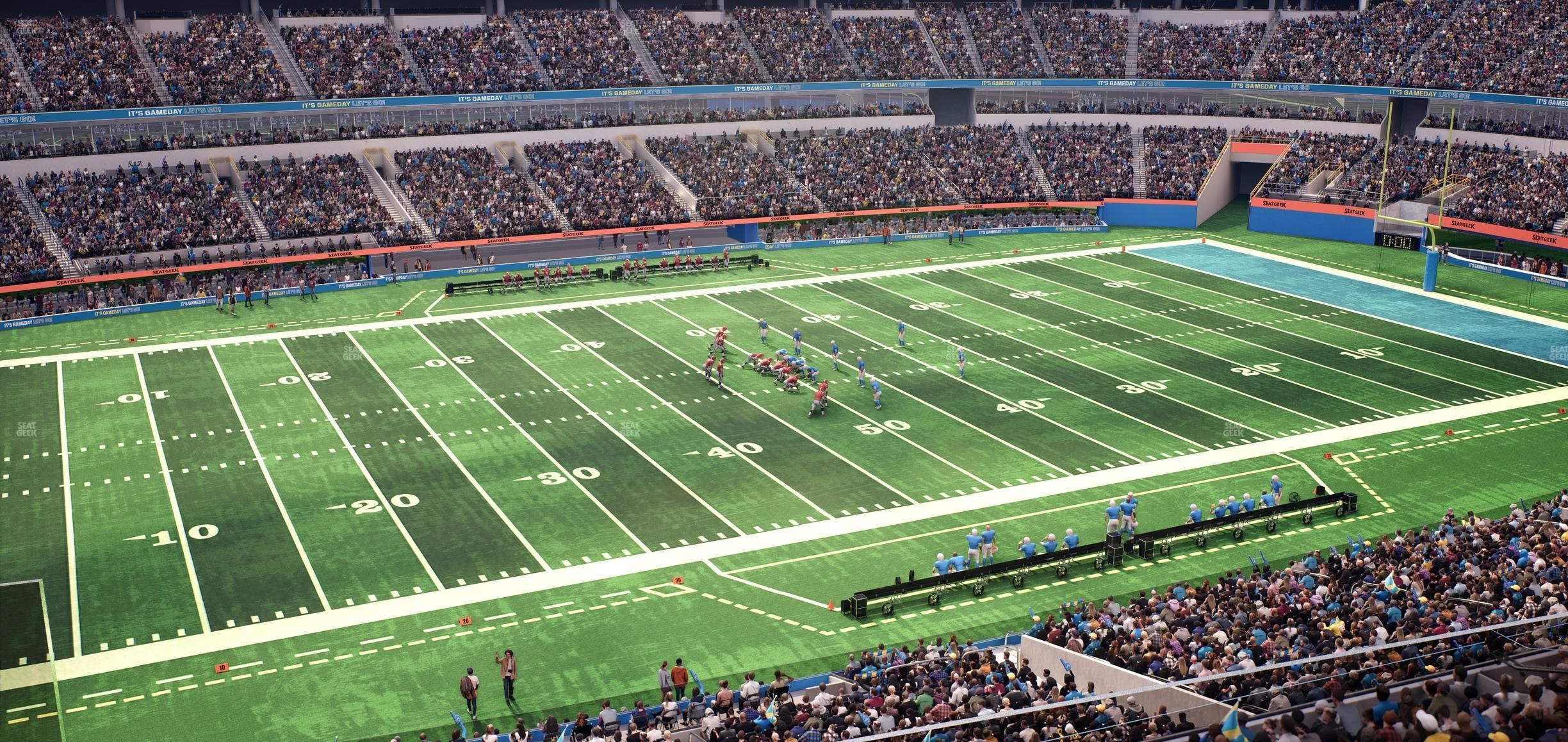 SoFi Stadium - Section Level 4 West Suite 3 Seat View