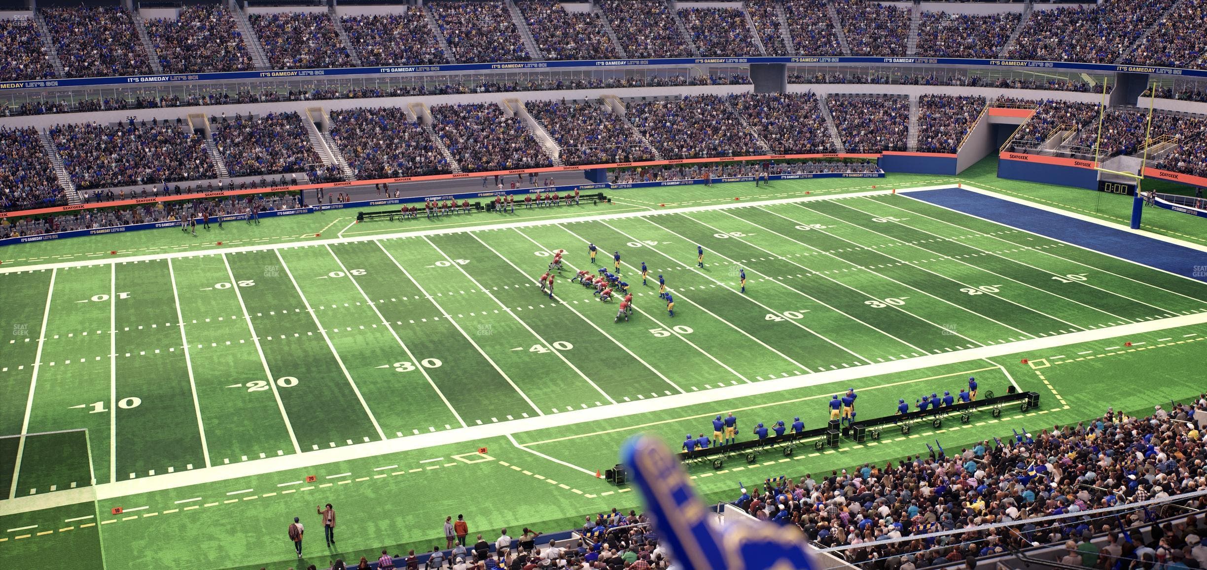 SoFi Stadium - Section Level 4 West Suite 4 Seat View