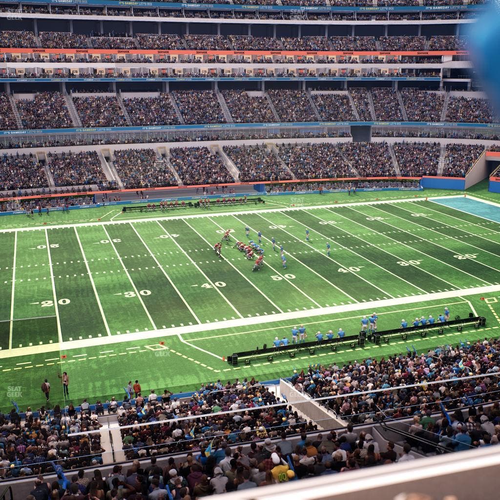 SoFi Stadium - Section Level 4 West Suite 5 Seat View