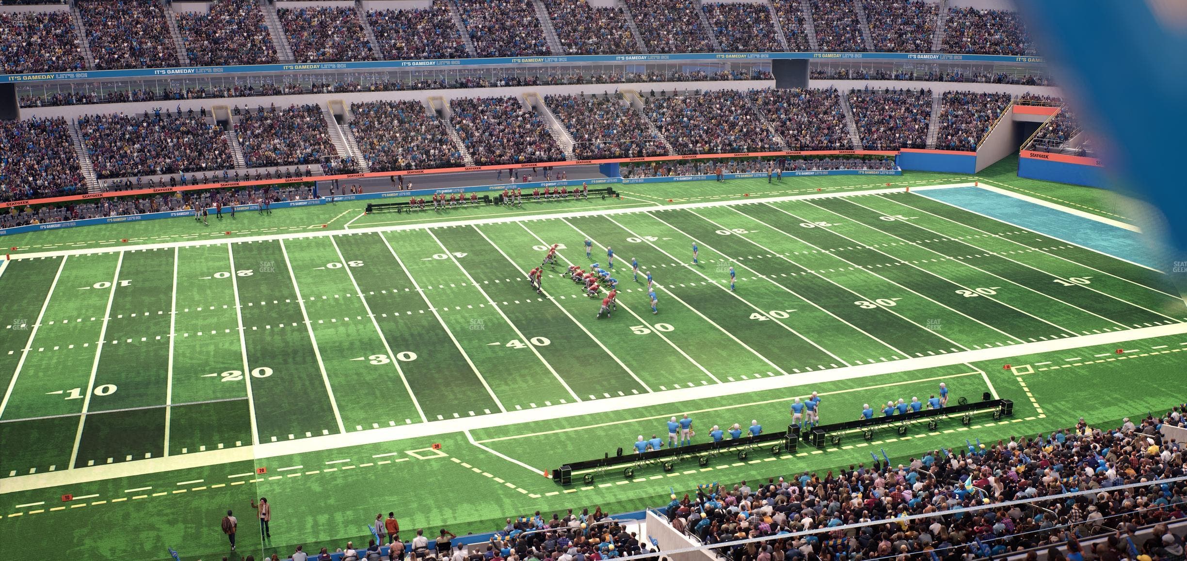 SoFi Stadium - Section Level 4 West Suite 5 Seat View