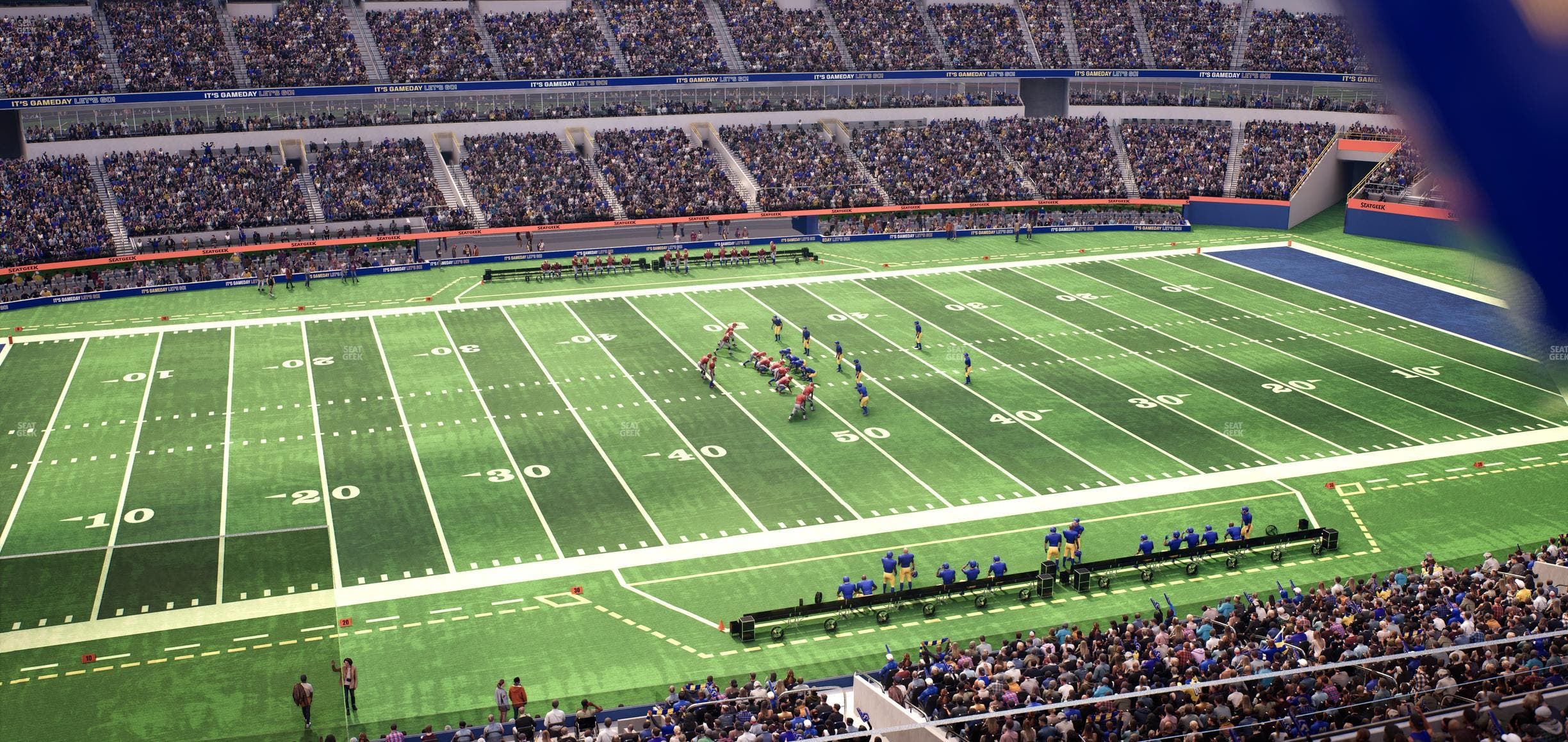 SoFi Stadium - Section Level 4 West Suite 5 Seat View