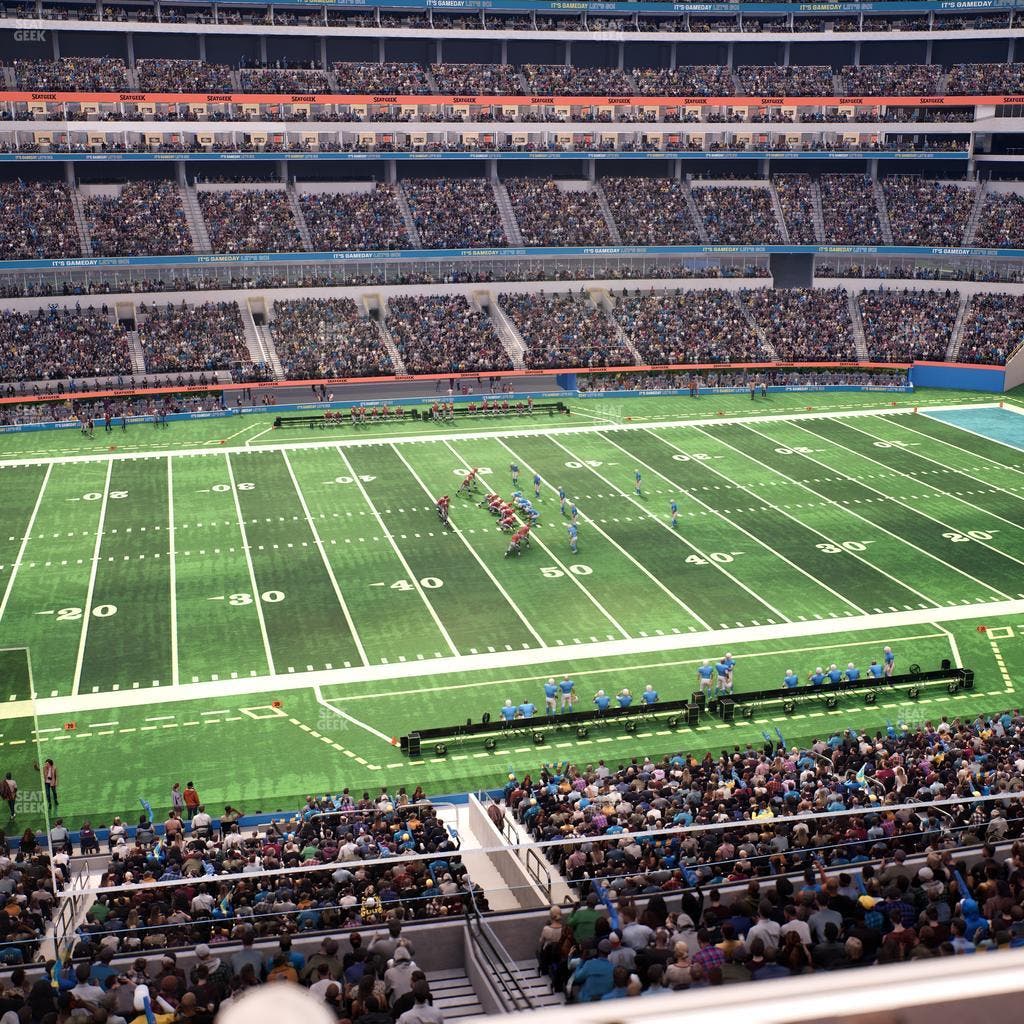 SoFi Stadium - Section Level 4 West Suite 6 Seat View