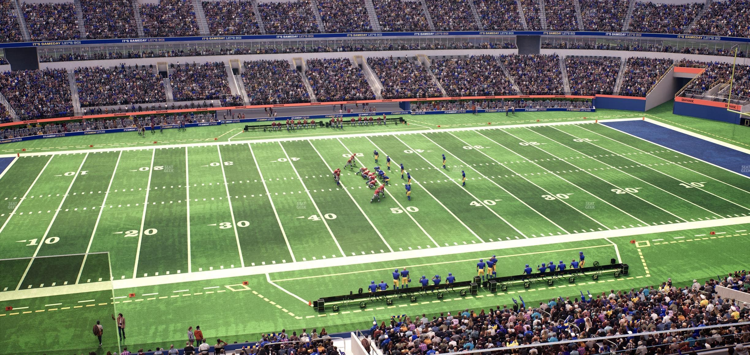 SoFi Stadium - Section Level 4 West Suite 6 Seat View