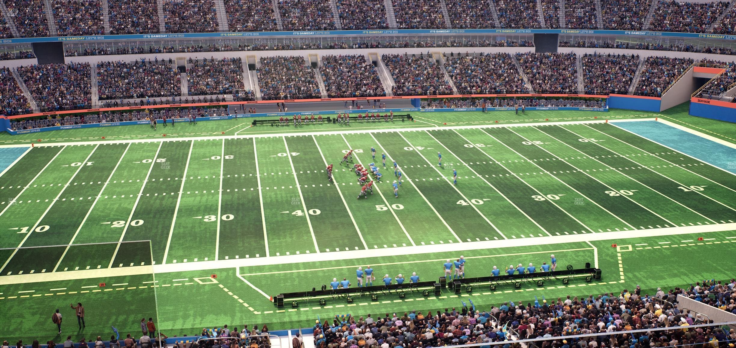 SoFi Stadium - Section Level 4 West Suite 7 Seat View