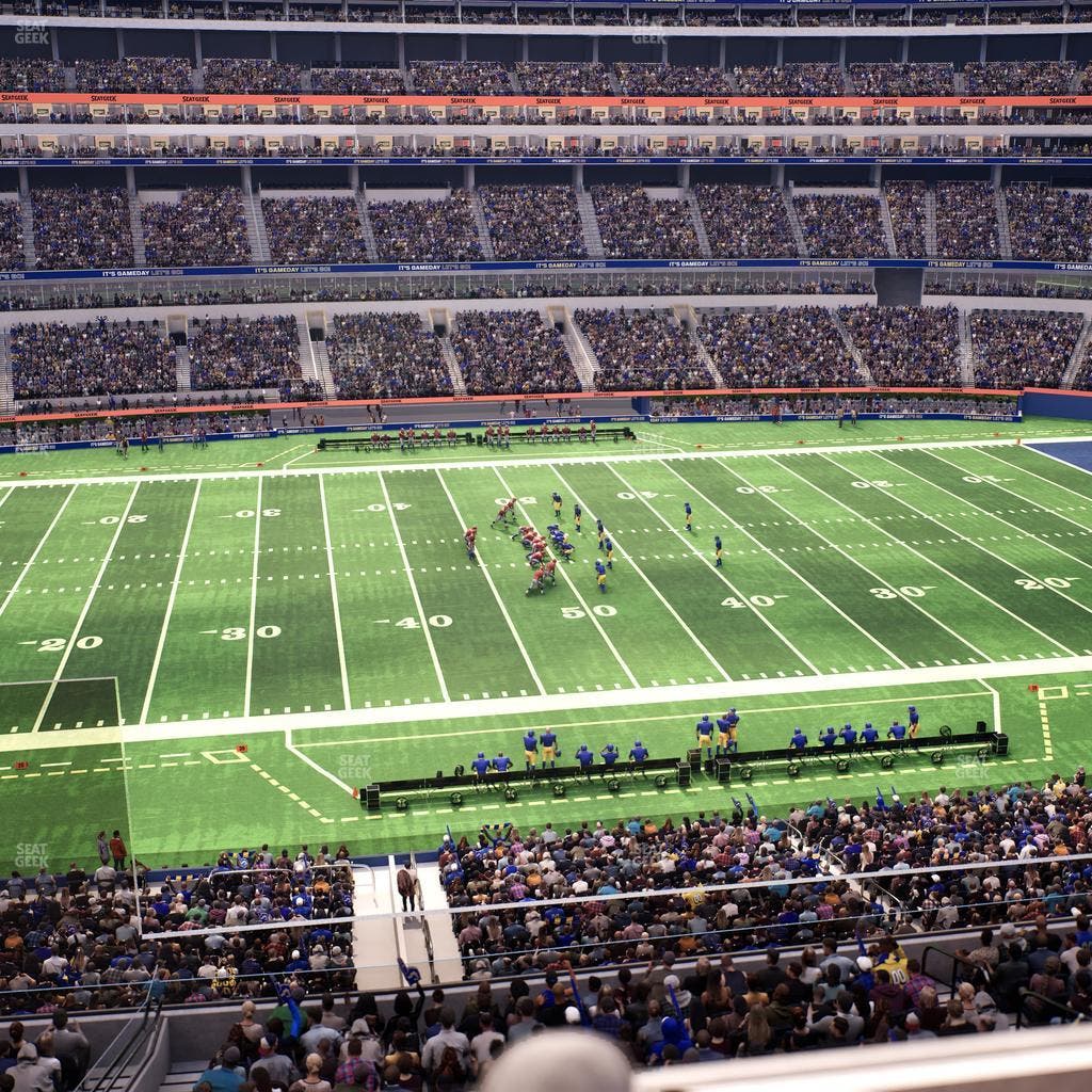 SoFi Stadium - Section Level 4 West Suite 7 Seat View