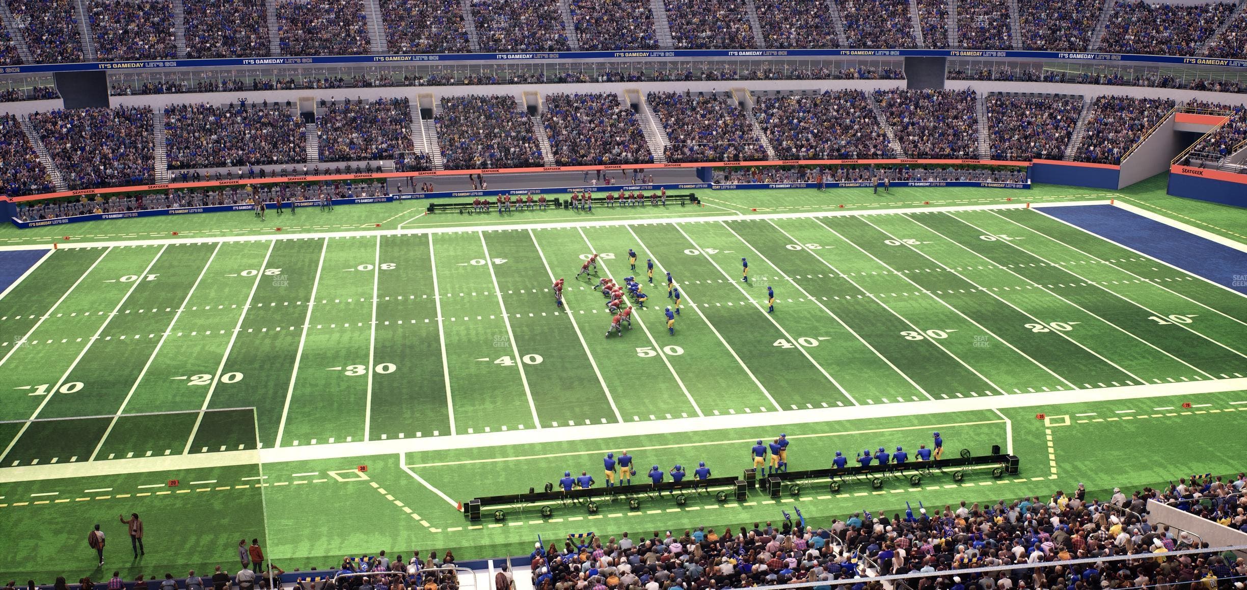SoFi Stadium - Section Level 4 West Suite 7 Seat View