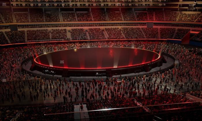 SoFi Stadium - Section Level 4 West Suite 7 Seat View