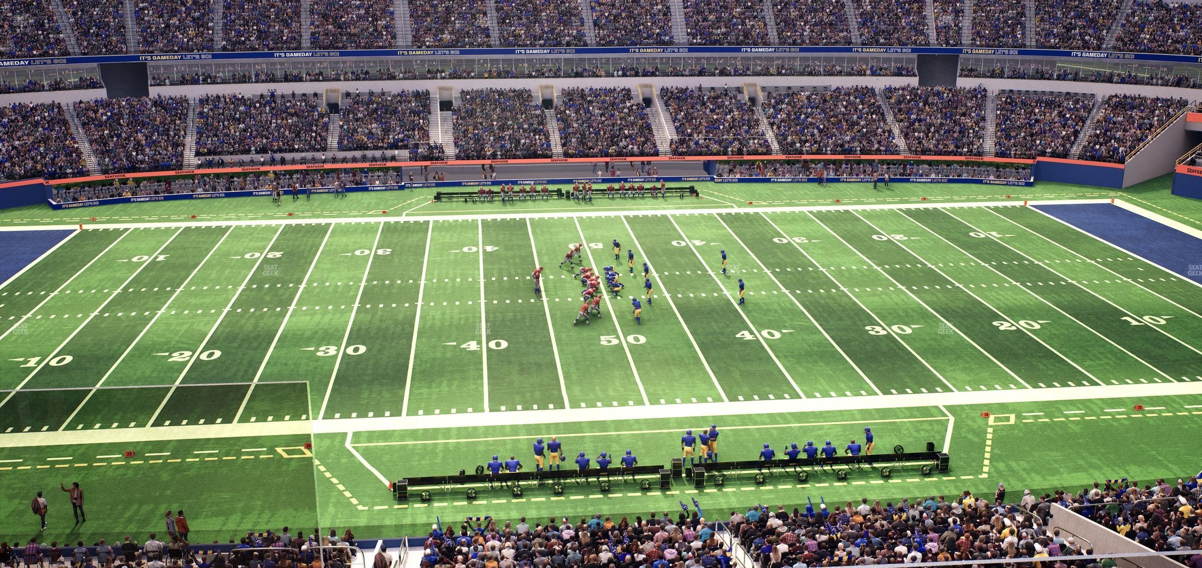 SoFi Stadium - Section Level 4 West Suite 8 Seat View